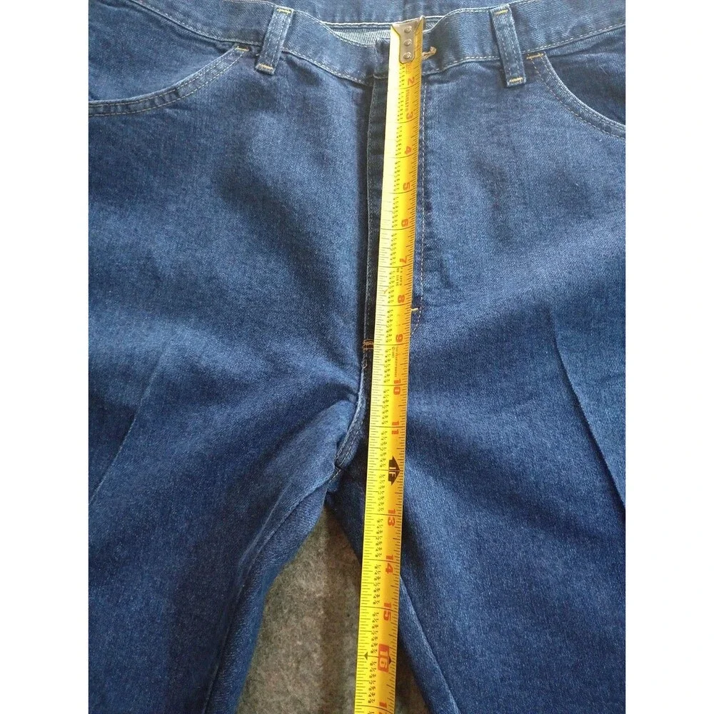 Wrangler Regular Fit Mens Jeans 38x29 Blue Denim Western Classic 85900DW Medium